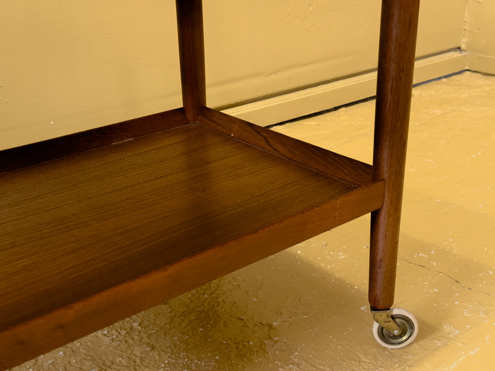 Foldable Rosewood Trolley