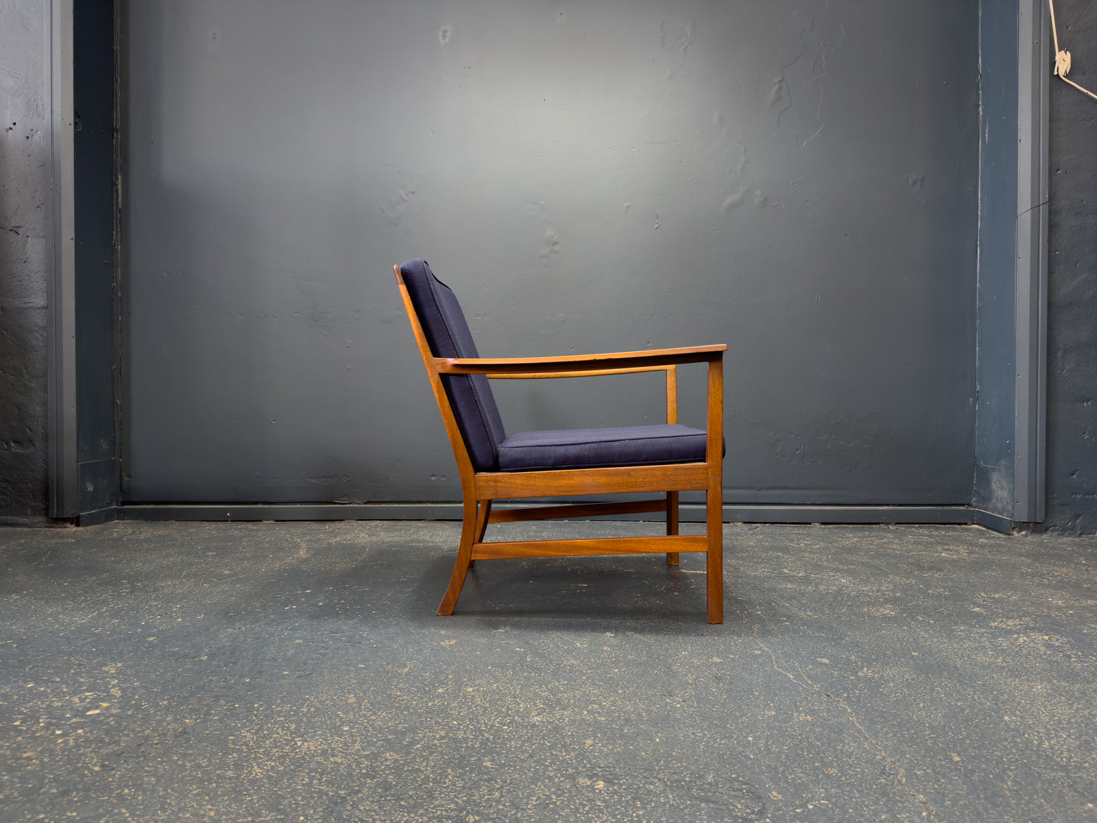 Ole Wanscher Upholstered Armchair
