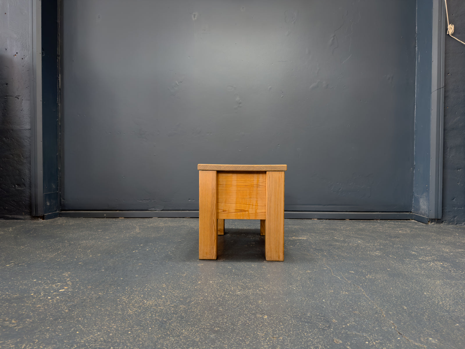 Pair of Pine Bedside Tables by Erik Höglund for Boda Trä