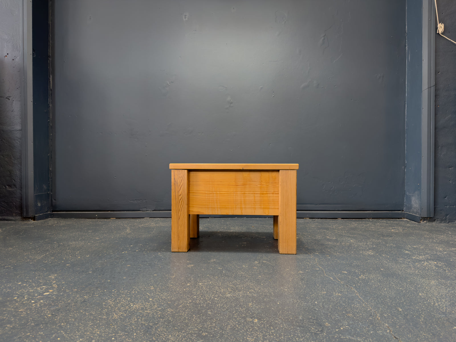 Pair of Pine Bedside Tables by Erik Höglund for Boda Trä