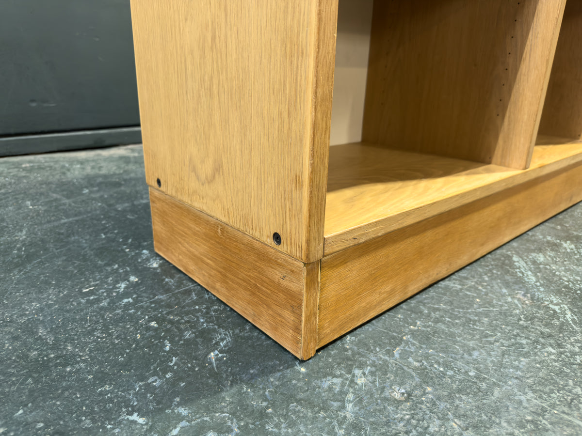 Tall Oak Shelving Unit