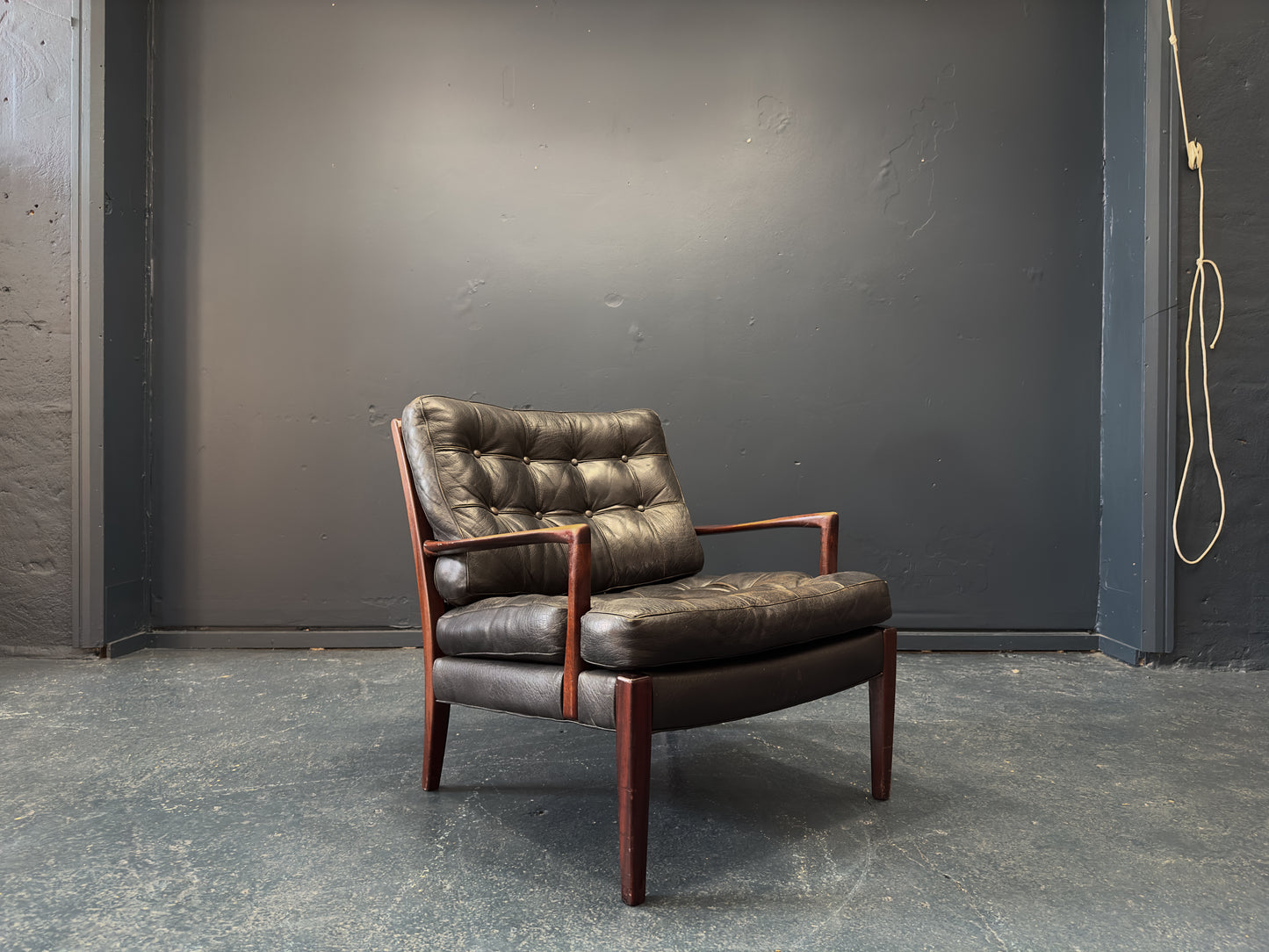 Arne Norell 'Löven' Lounge Chair