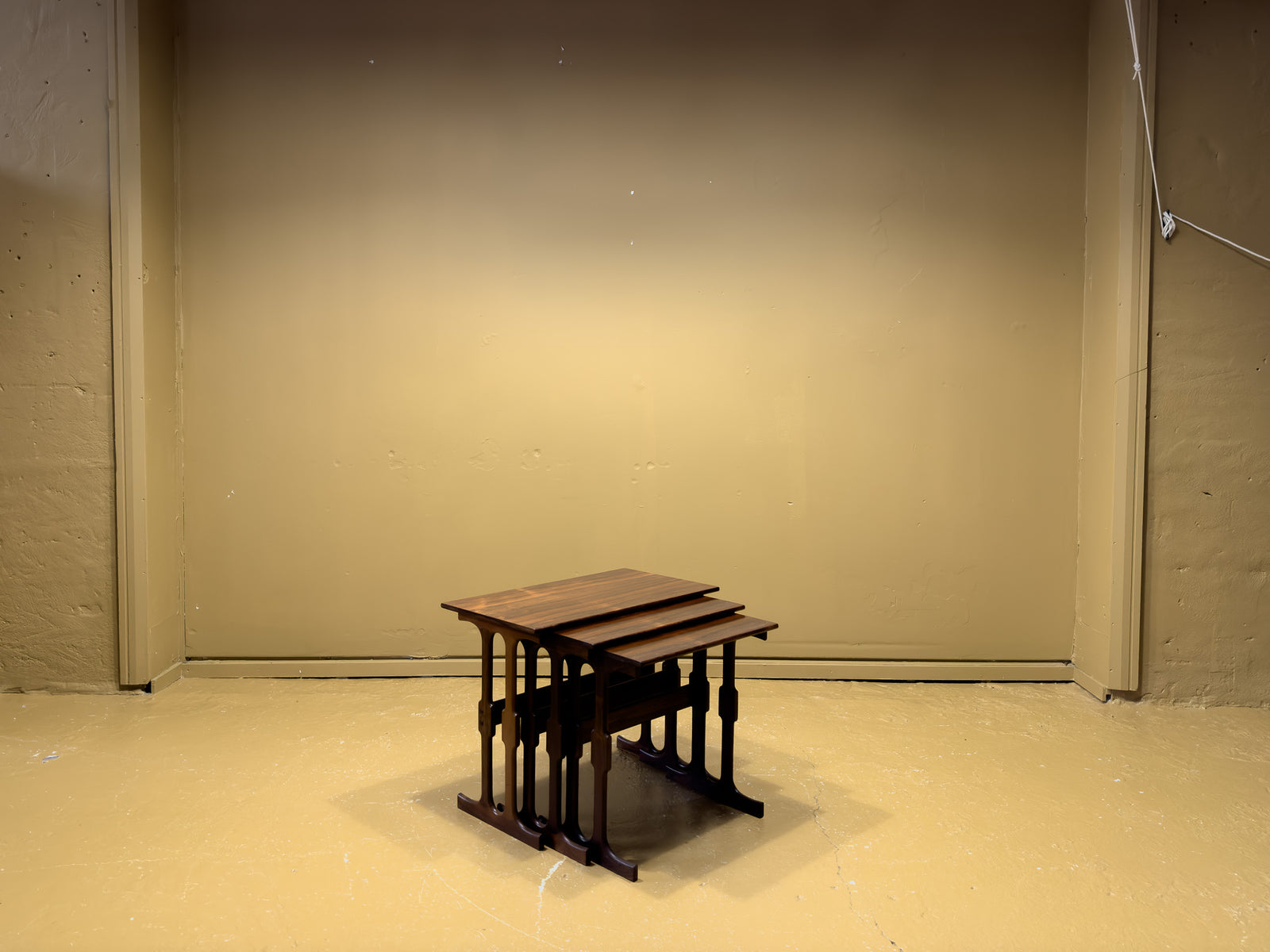 Rosewood nesting tables