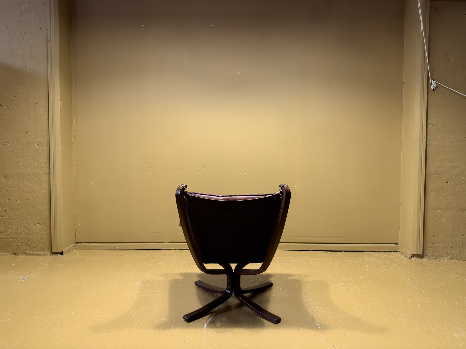 Red Falcon Chair with Arms