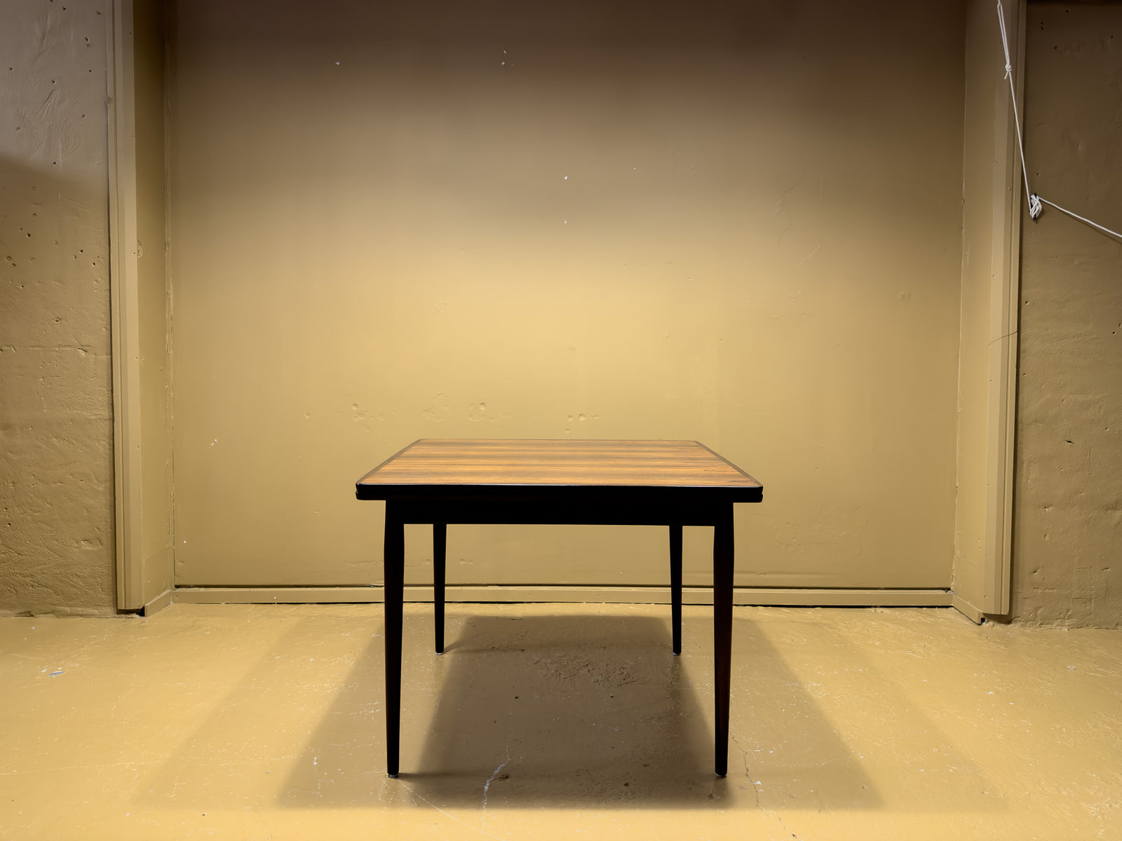 Rosewood Table with Double Leaf