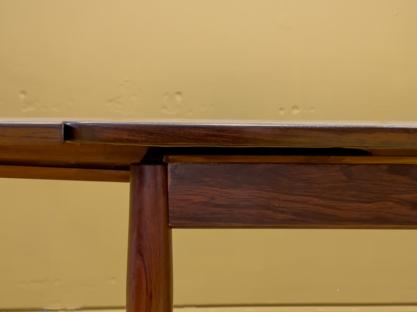 Rosewood Table with Double Leaf