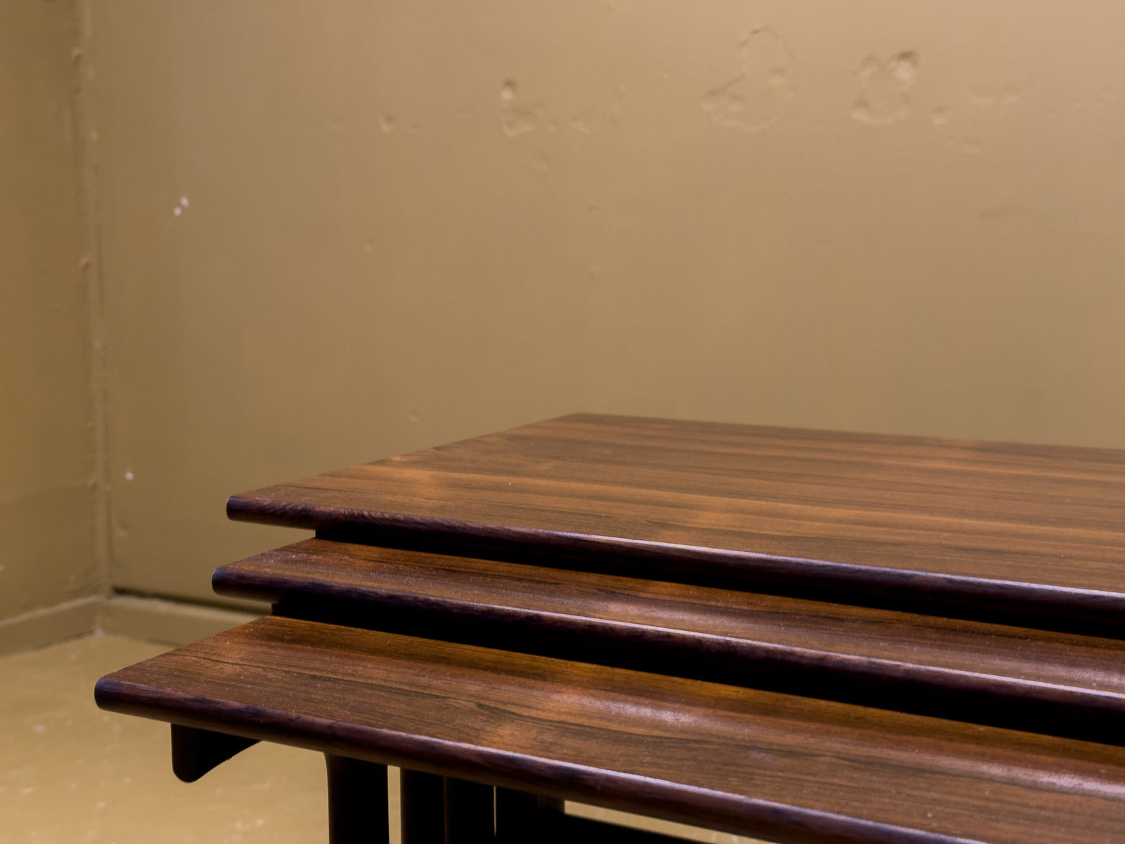 Rosewood nesting tables