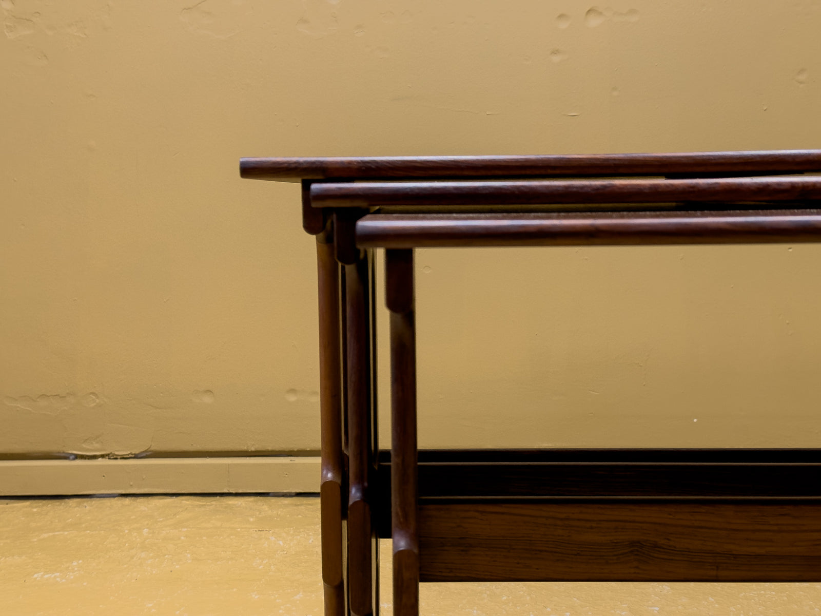 Rosewood nesting tables