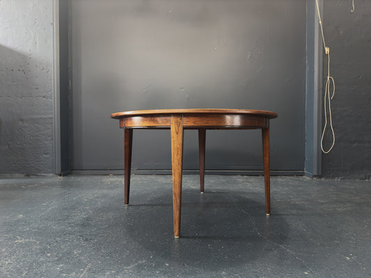 Round Rosewood Dining Table