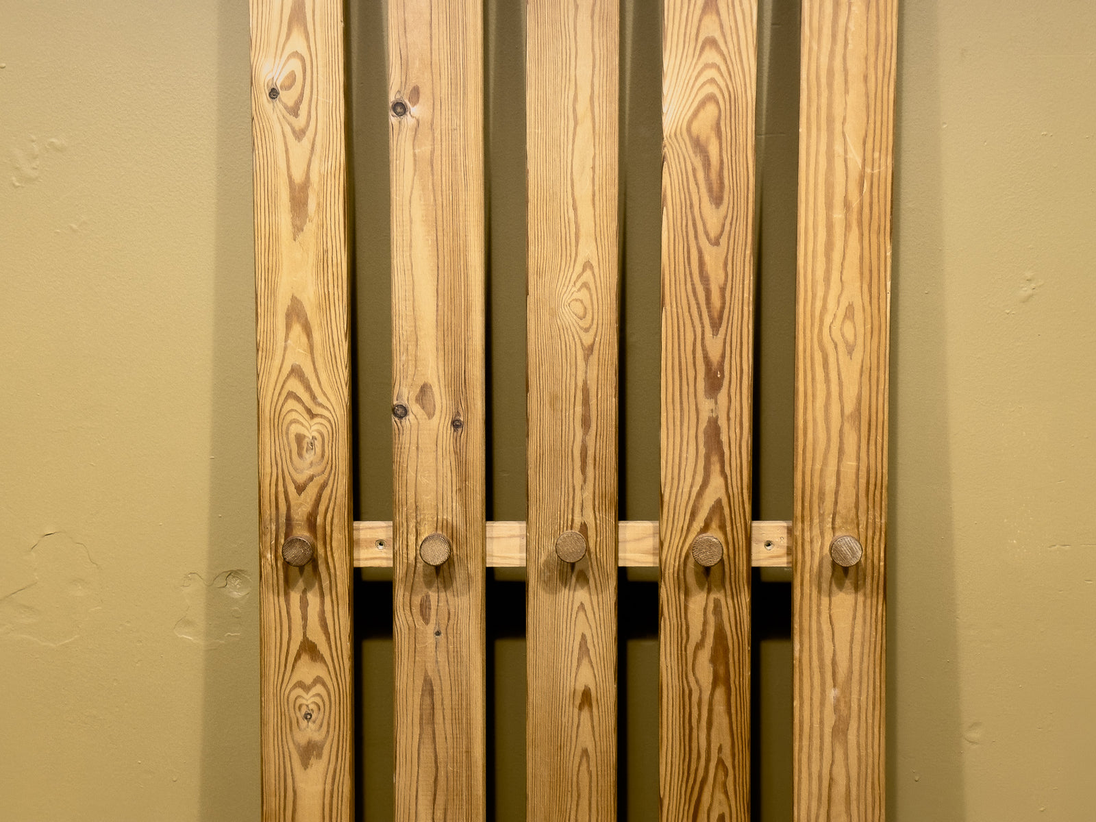 Pine Wall Hanging Coat Rack