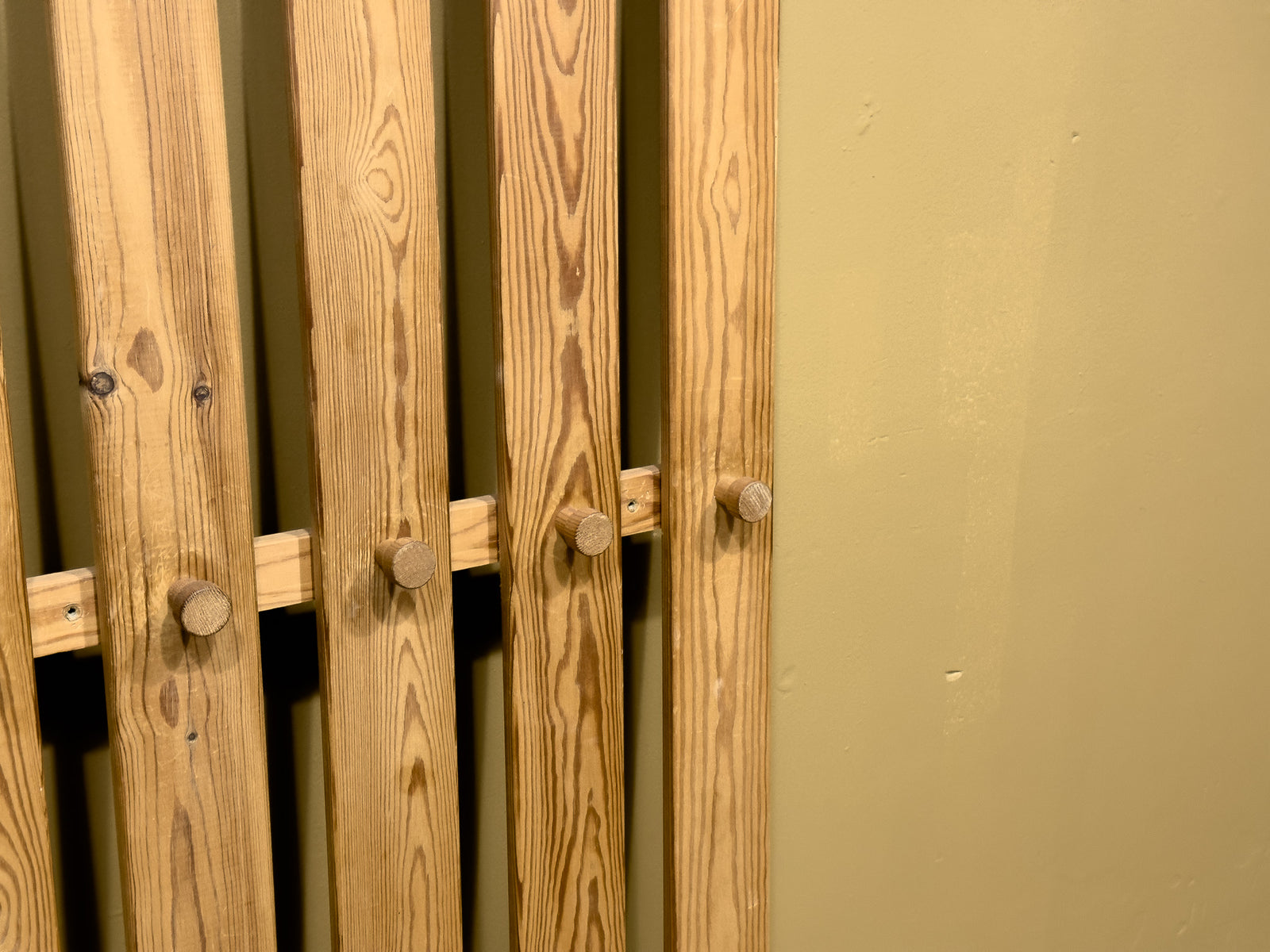 Pine Wall Hanging Coat Rack