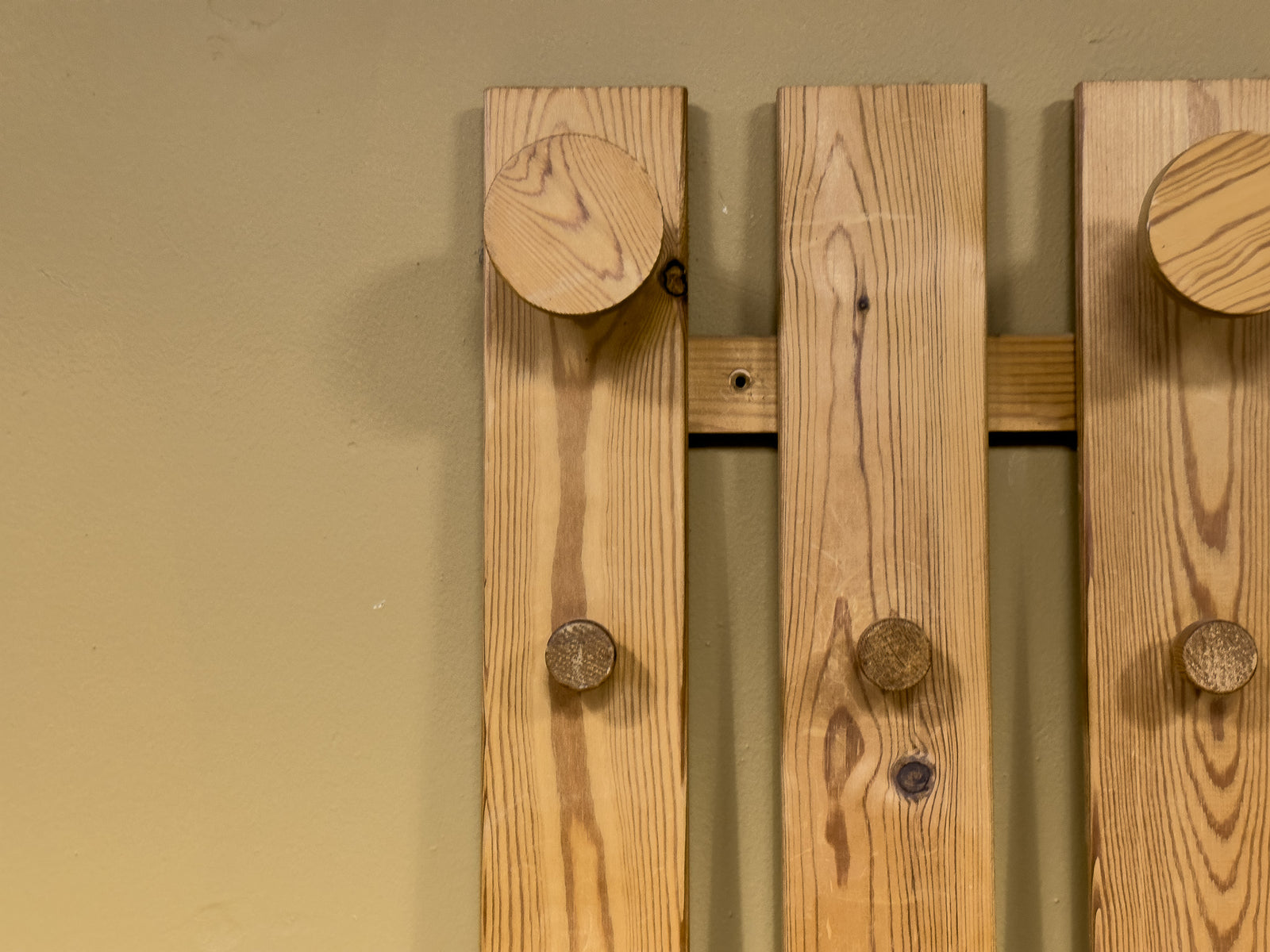 Pine Wall Hanging Coat Rack