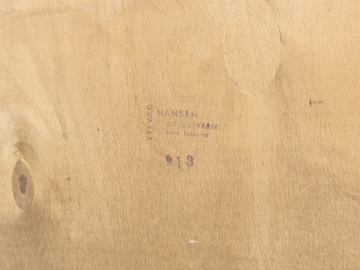 Teak Tallboy with 5 Drawers by Tylvad Hansen Møbelfabrik