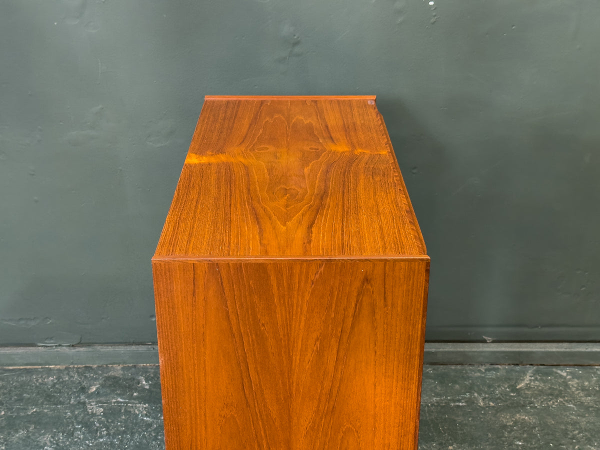 Teak Tallboy with 5 Drawers by Tylvad Hansen Møbelfabrik