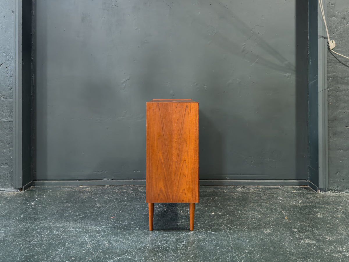 Teak Tallboy with 5 Drawers by Tylvad Hansen Møbelfabrik