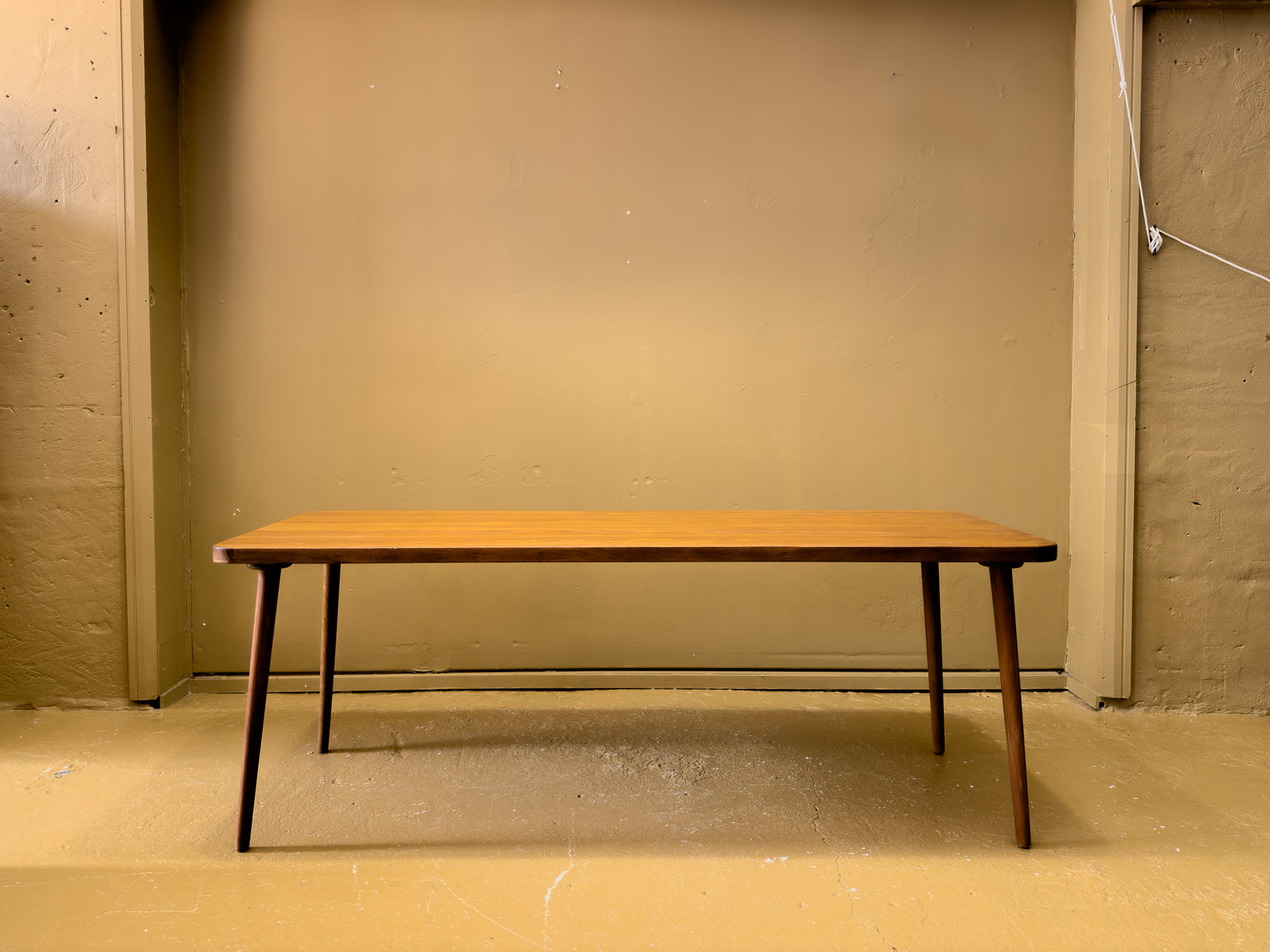 Long Teak Dining Table