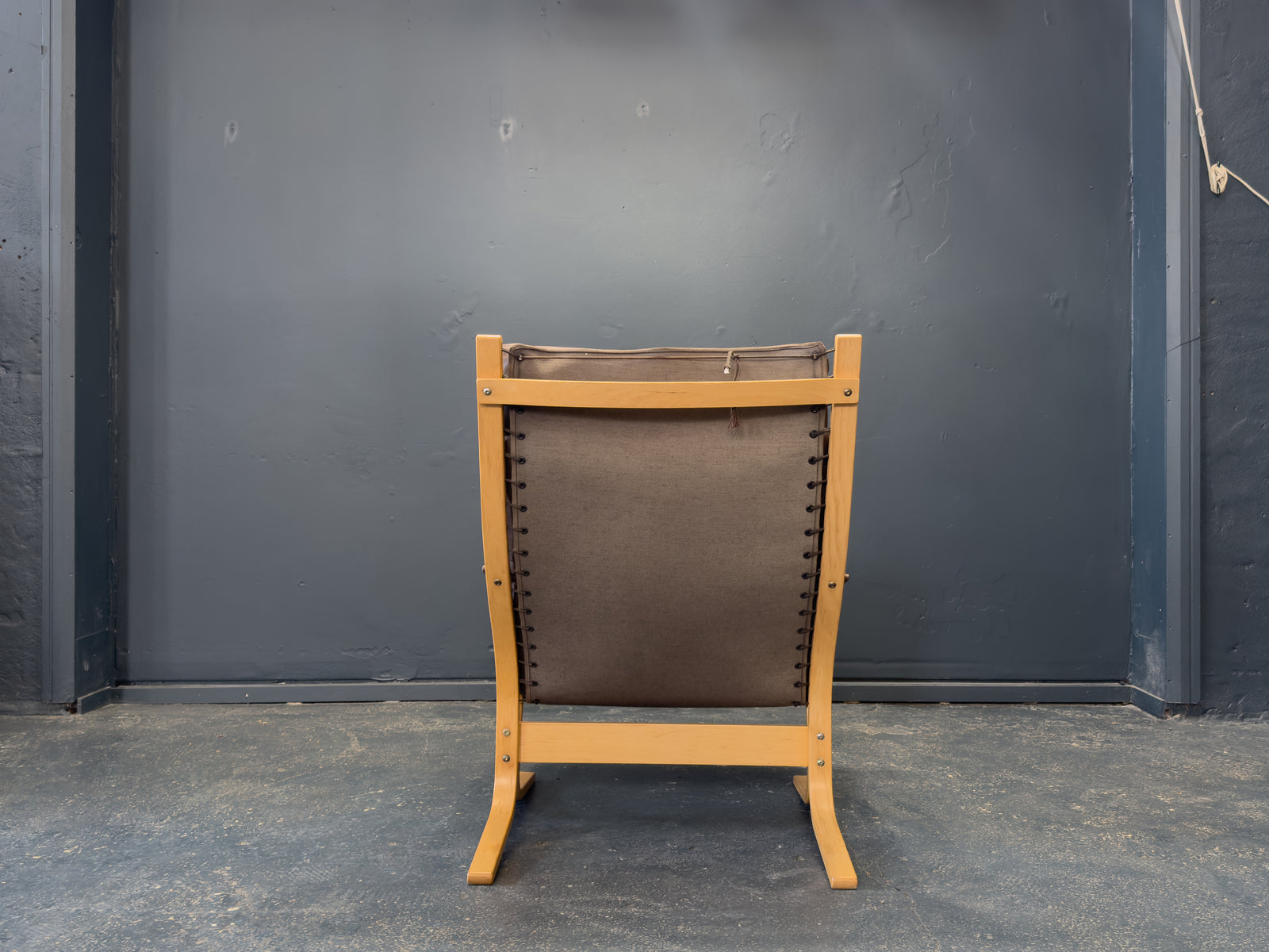 Brown Leather Siesta Chair by Ingmar Relling