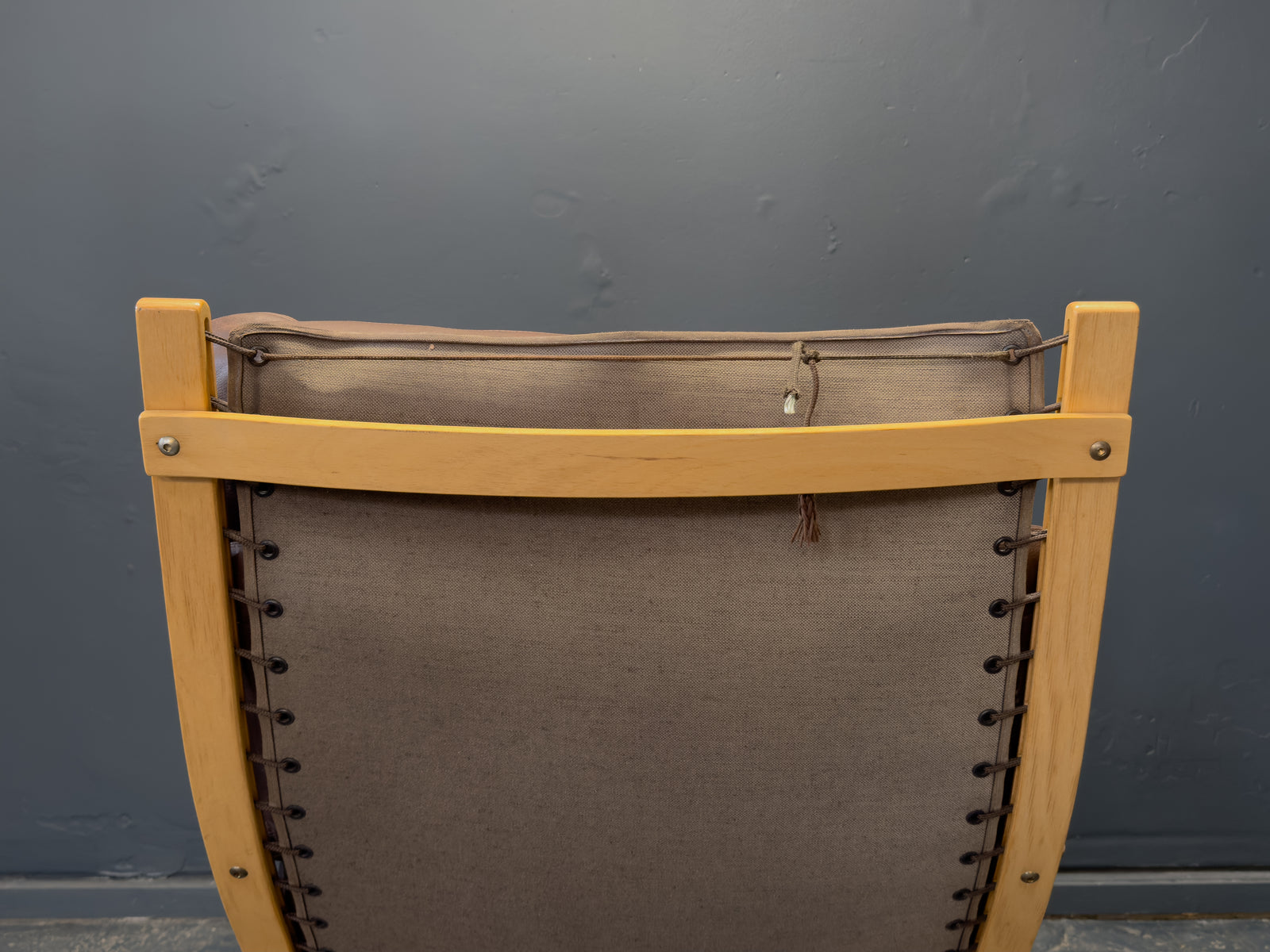 Brown Leather Siesta Chair by Ingmar Relling