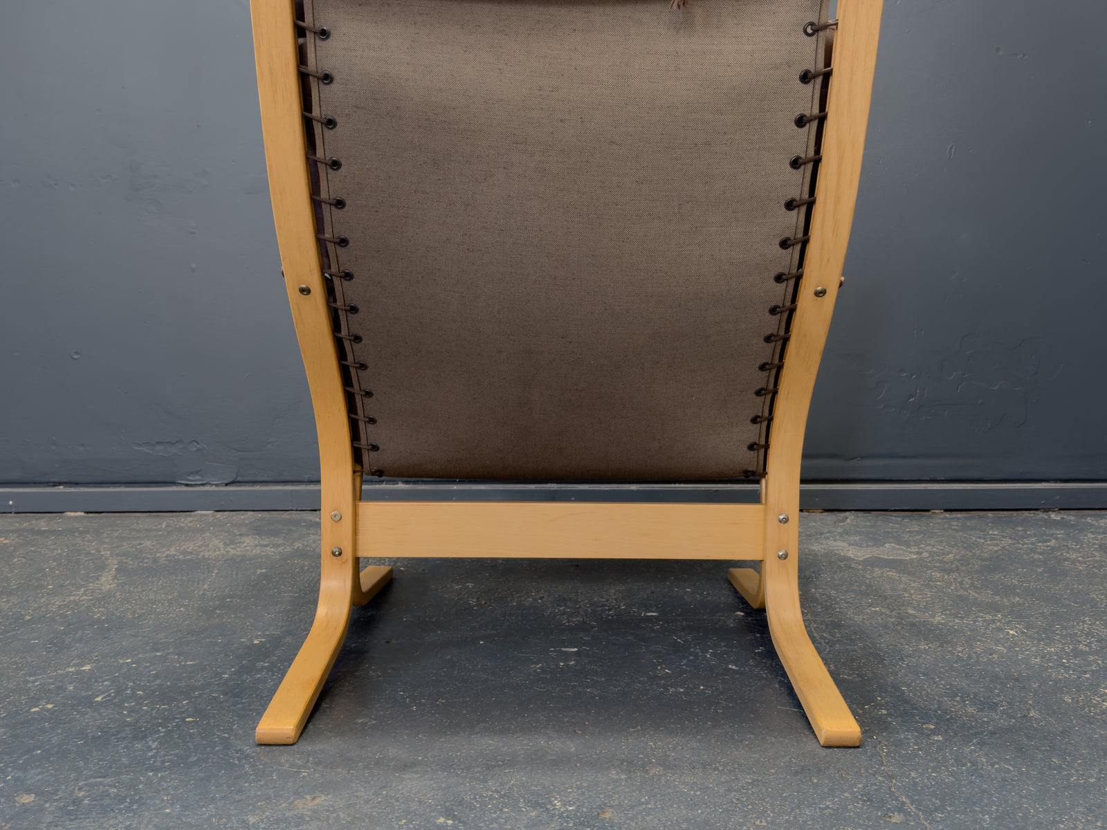 Brown Leather Siesta Chair by Ingmar Relling