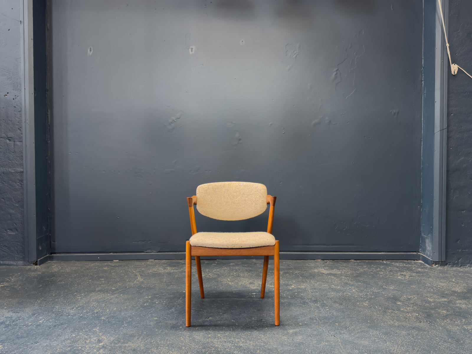 Set of 6 Kai Kristiansen Teak Model 42 Dining Chairs