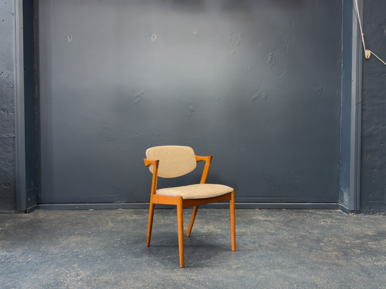 Set of 6 Kai Kristiansen Teak Model 42 Dining Chairs