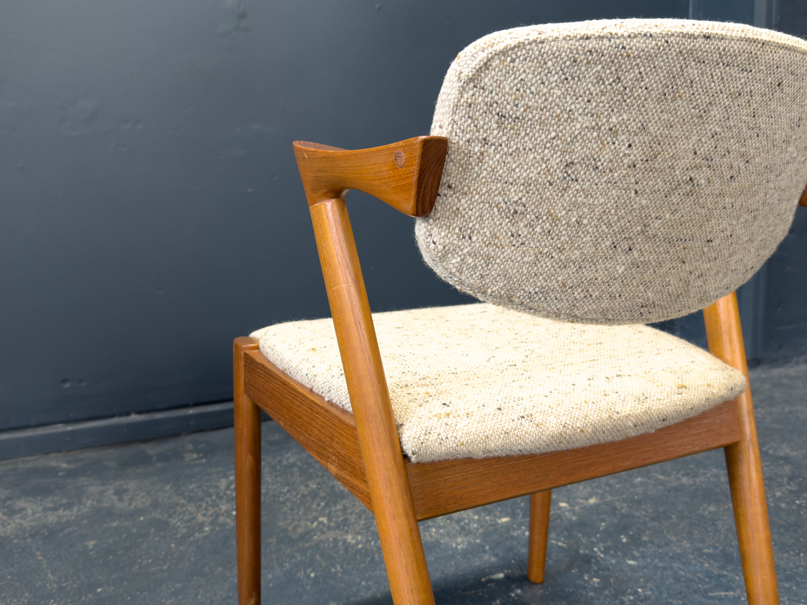Set of 6 Kai Kristiansen Teak Model 42 Dining Chairs