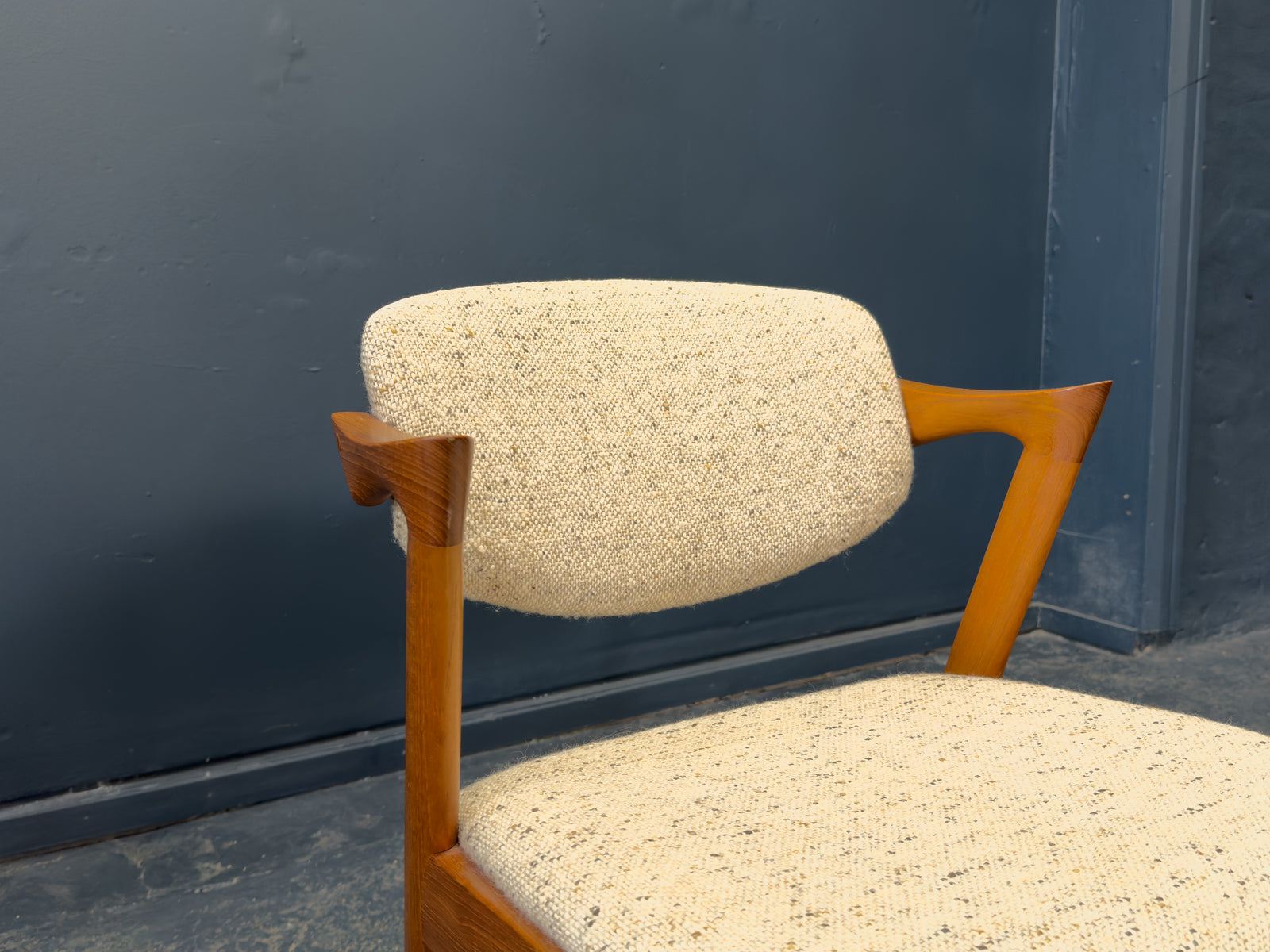Set of 6 Kai Kristiansen Teak Model 42 Dining Chairs