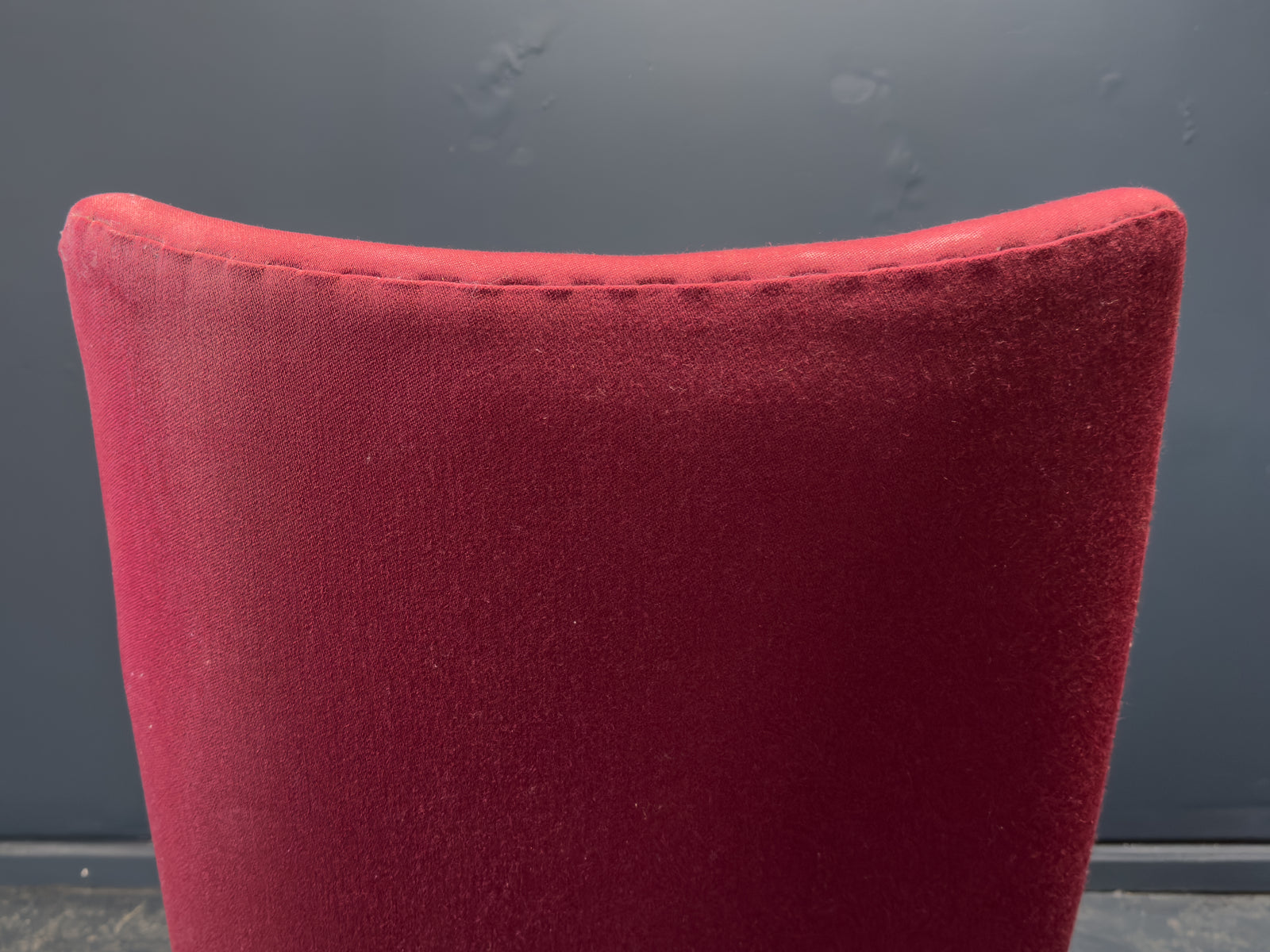 Maroon Upholstered Armchairs