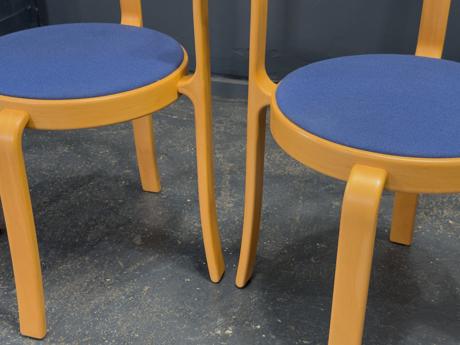 Model 8000 Stackable Dining Chairs by Rud Thygesen and Johnny Sørensen