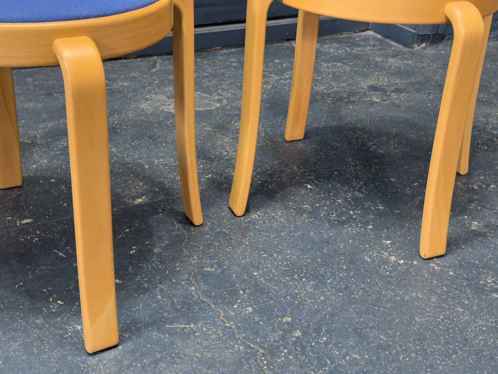 Model 8000 Stackable Dining Chairs by Rud Thygesen and Johnny Sørensen