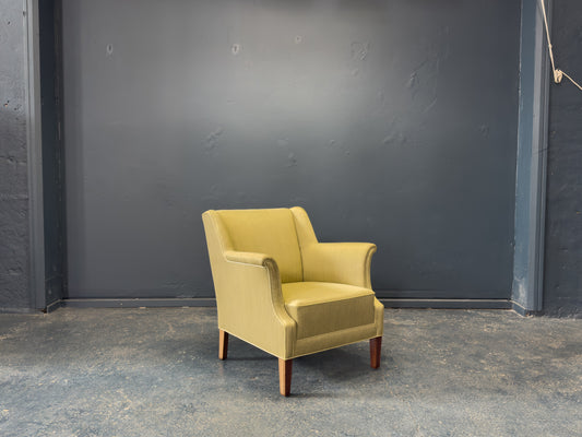 Green Upholstered Armchair
