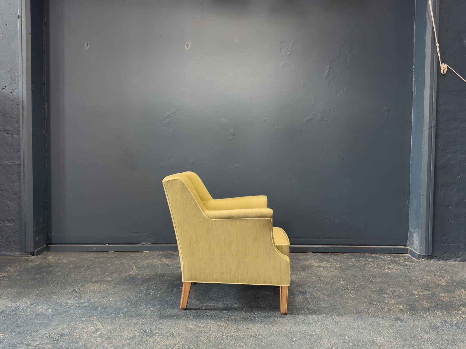 Green Upholstered Armchair