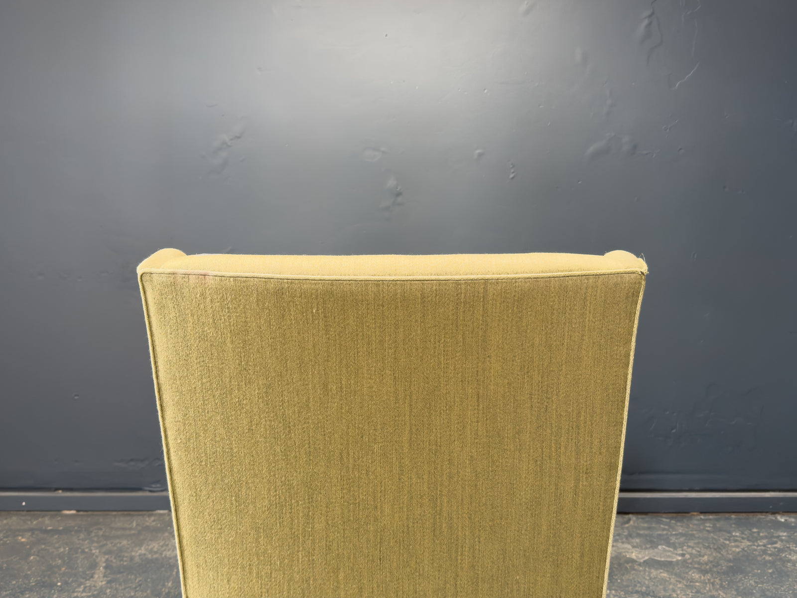 Green Upholstered Armchair