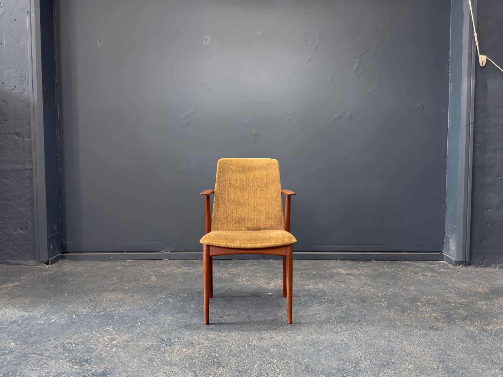 Hans Olsen Teak Upholstered Chair