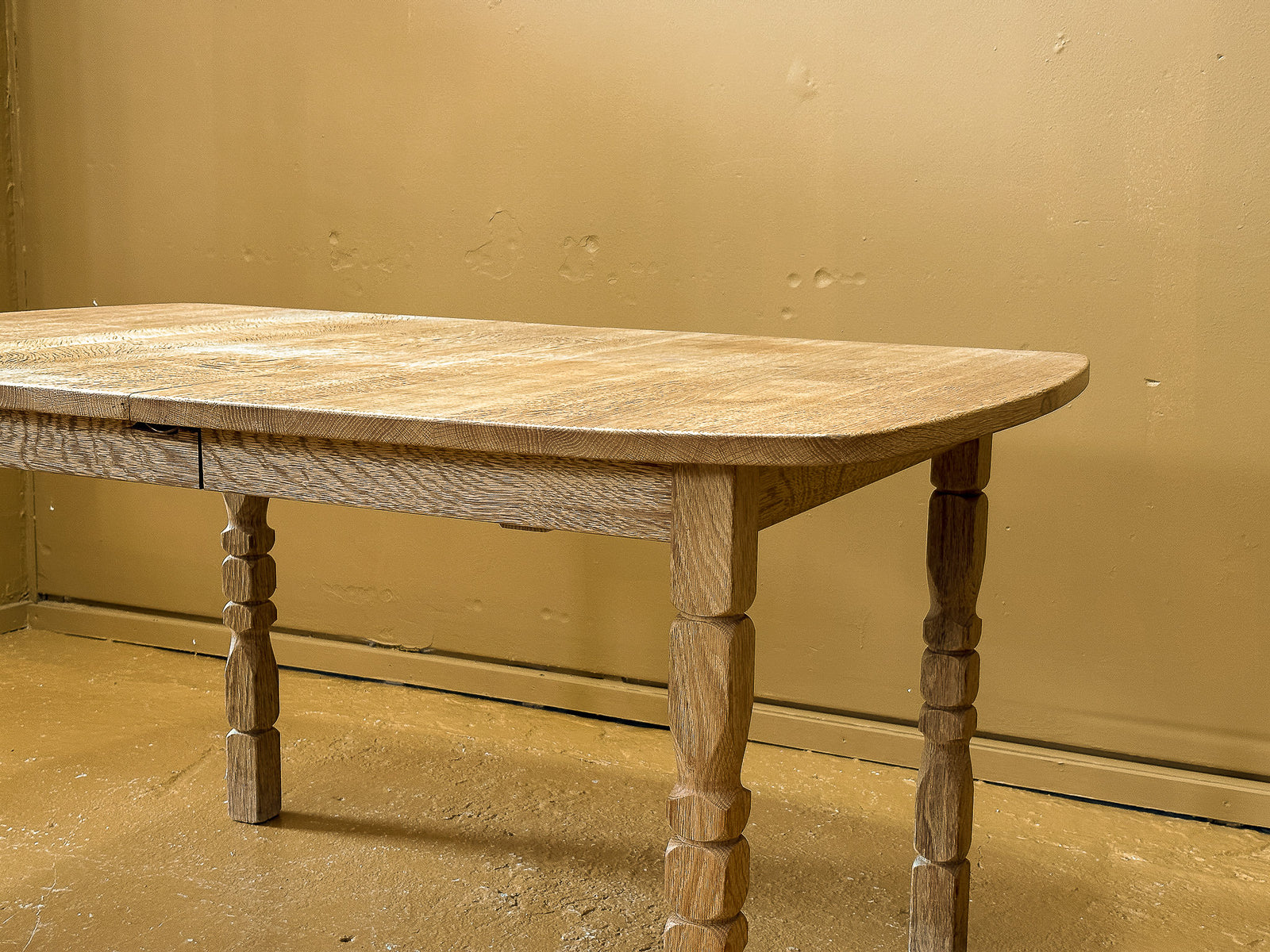 Henning Kjærnulf Oak Dining Table