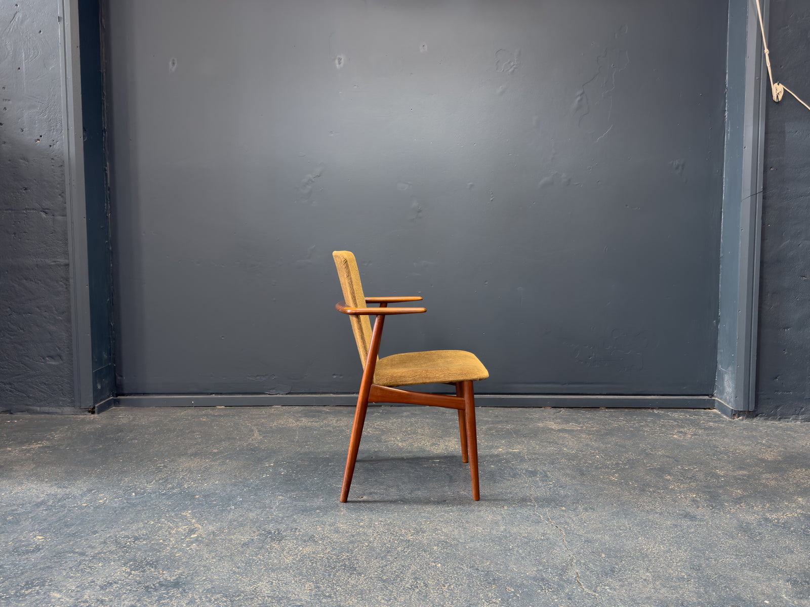 Hans Olsen Teak Upholstered Chair