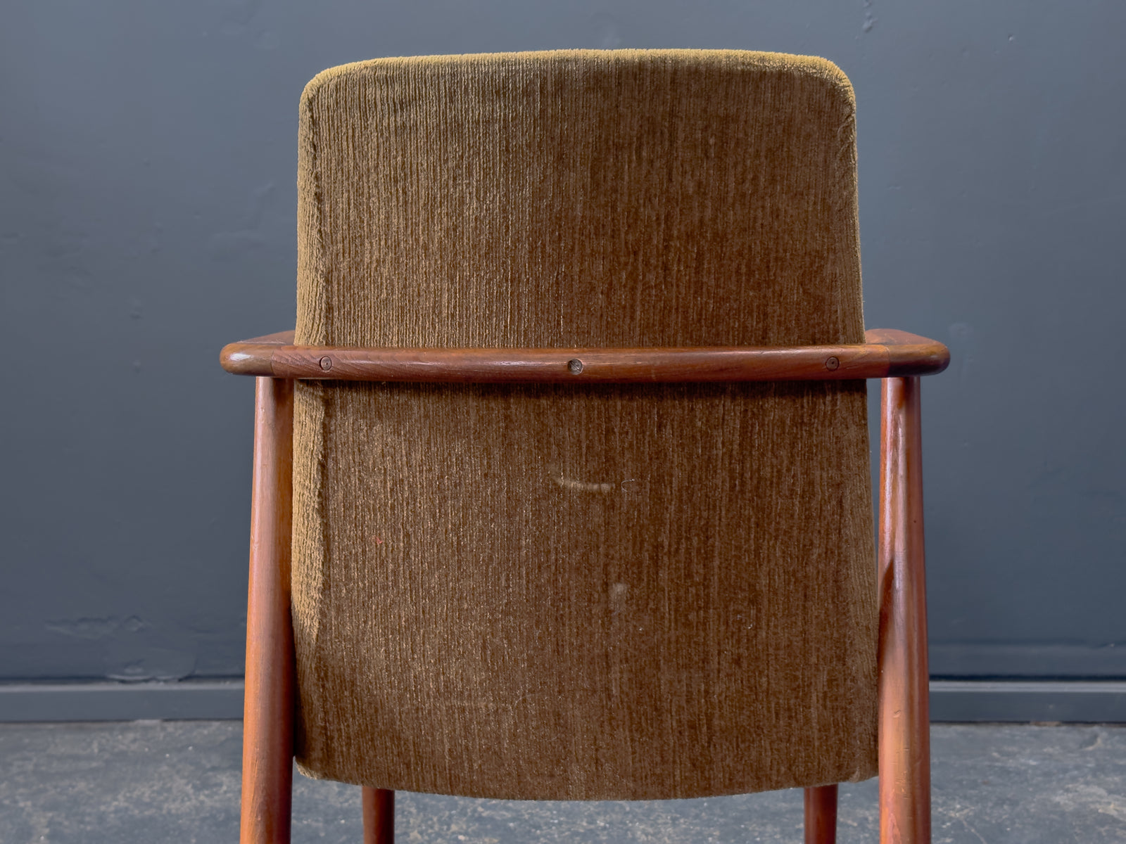 Hans Olsen Teak Upholstered Chair