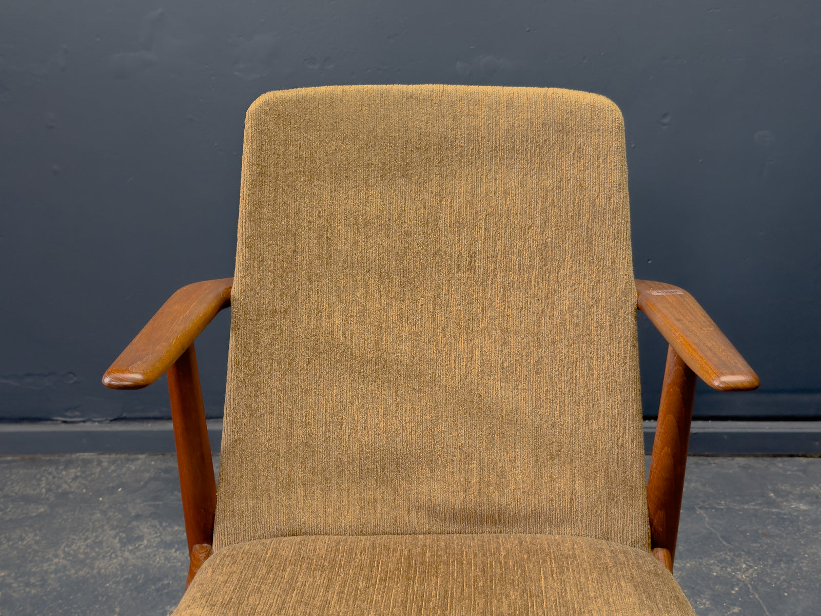 Hans Olsen Teak Upholstered Chair