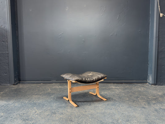 Ingmar Relling Leather Footstool