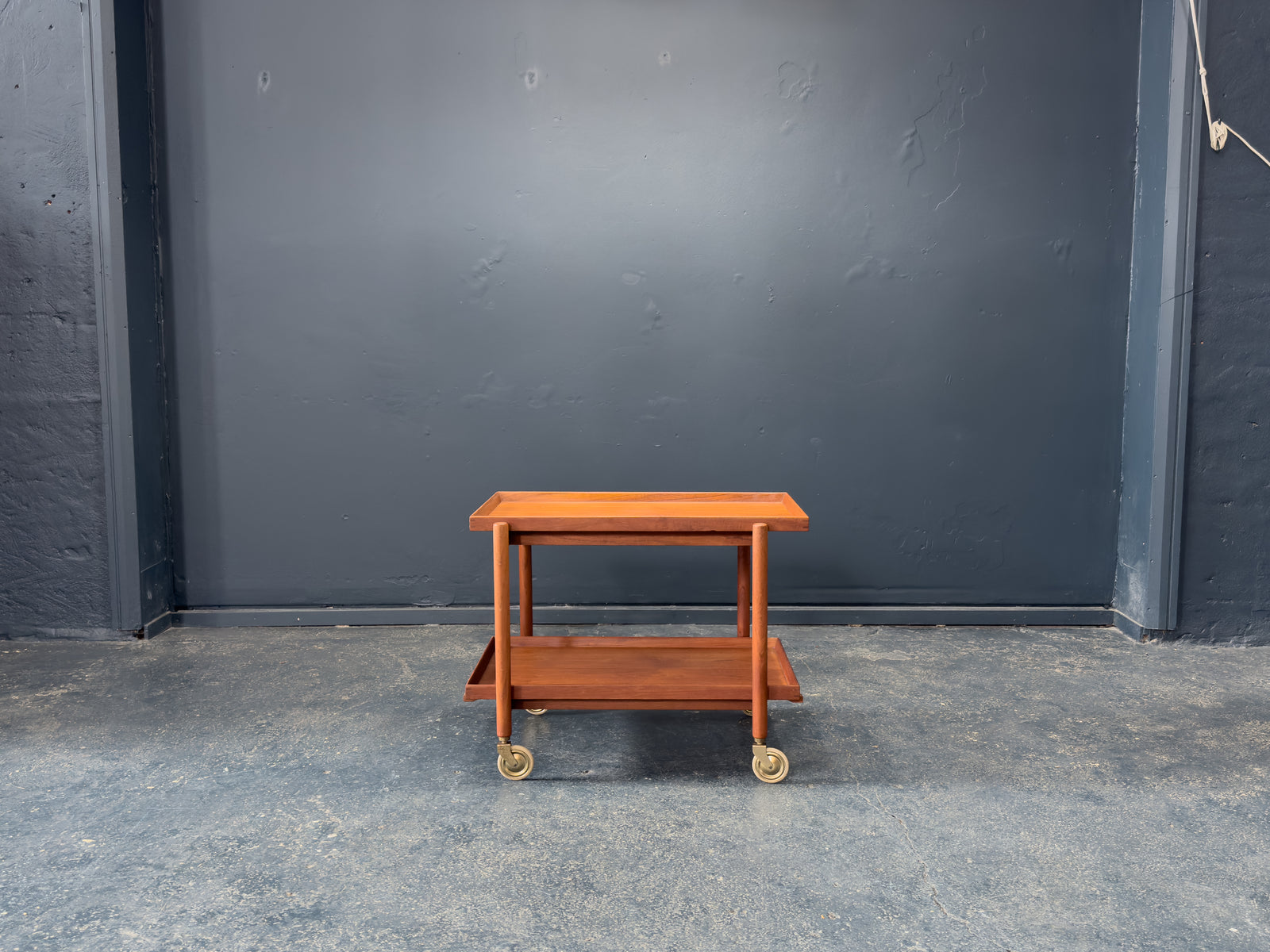 Teak Trolley by Poul Hundevad