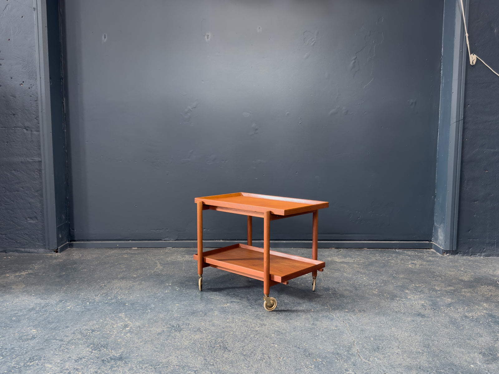 Teak Trolley by Poul Hundevad