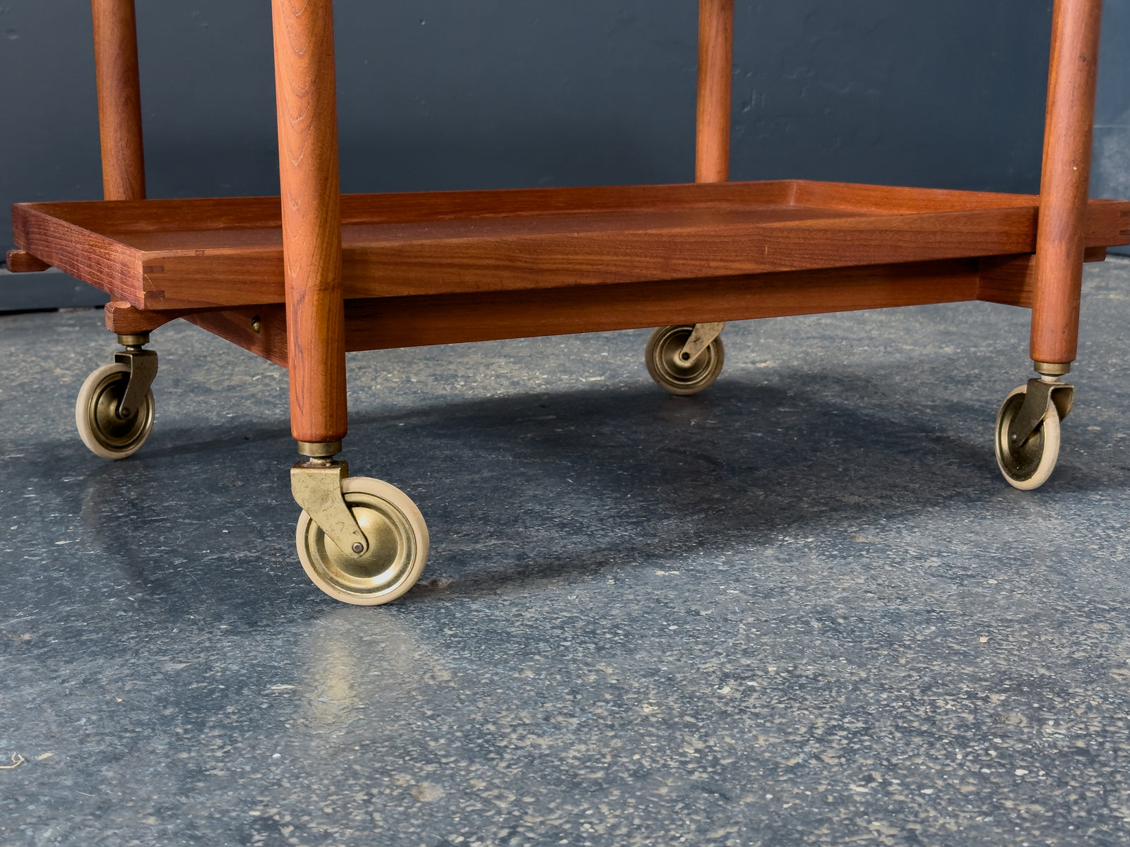 Teak Trolley by Poul Hundevad