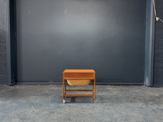 Teak Sewing Table