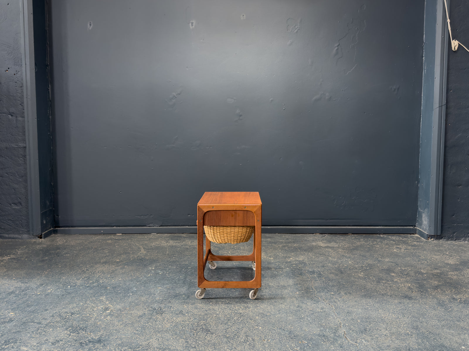 Teak Sewing Table