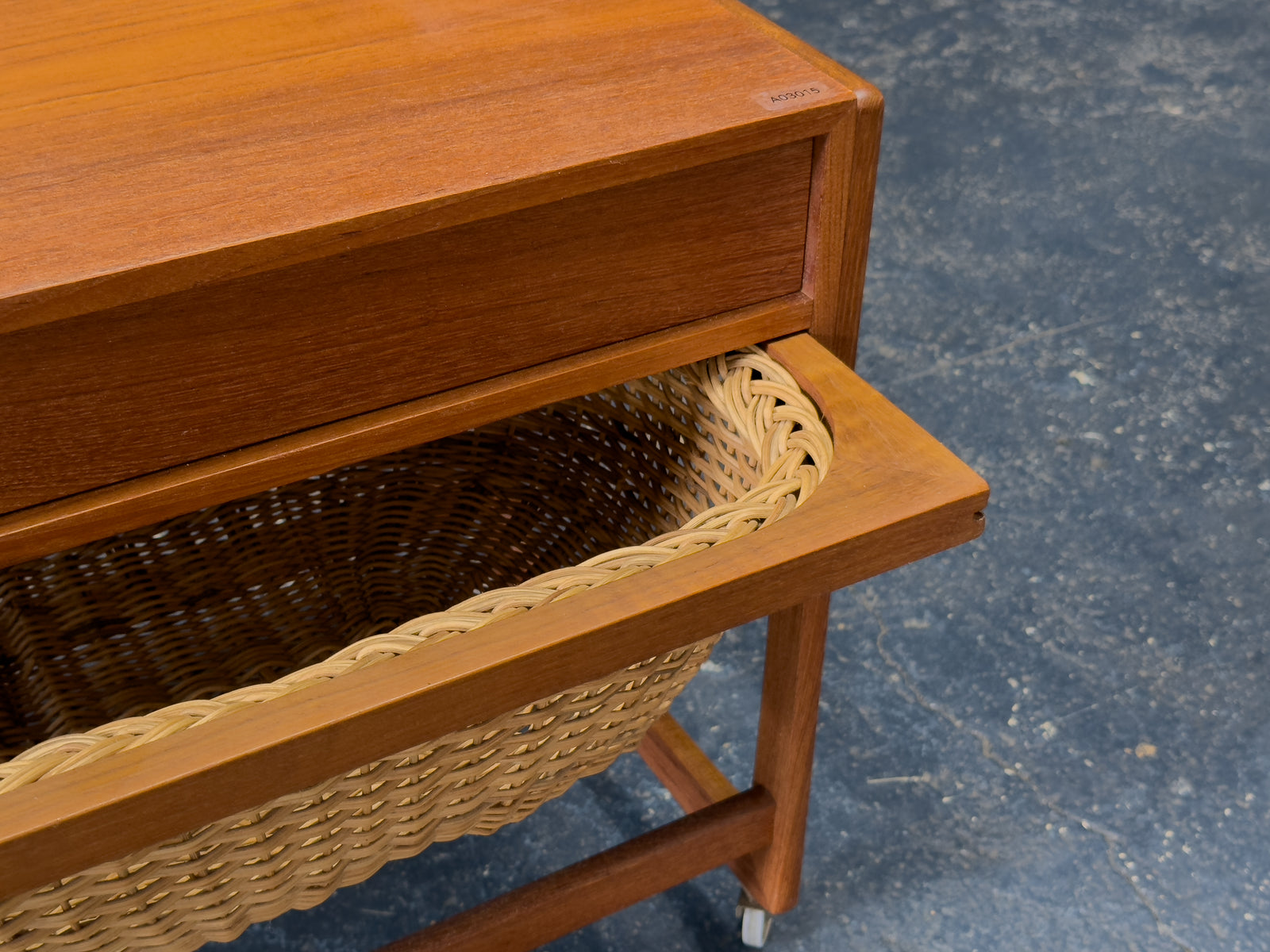 Teak Sewing Table