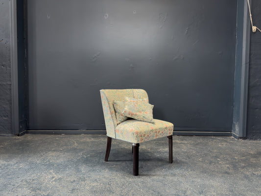 Floral Upholstered Chair