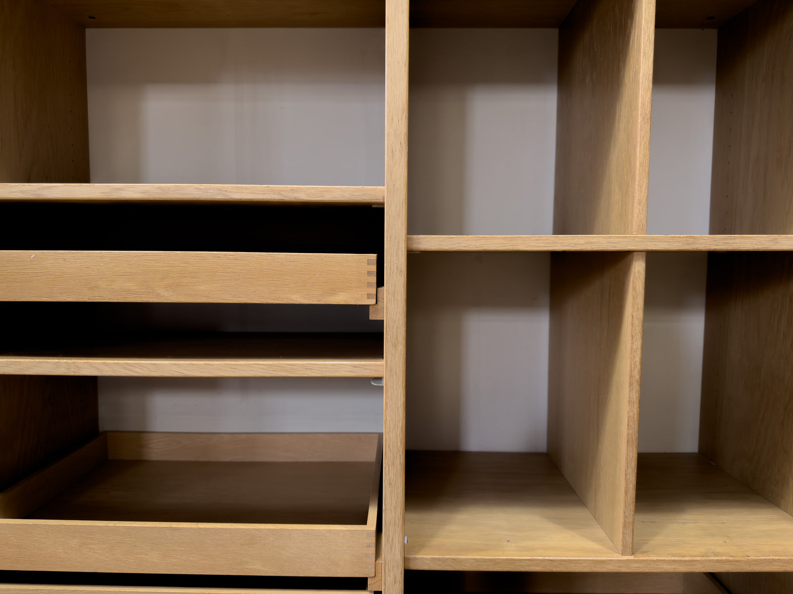 Bookcase with drawers
