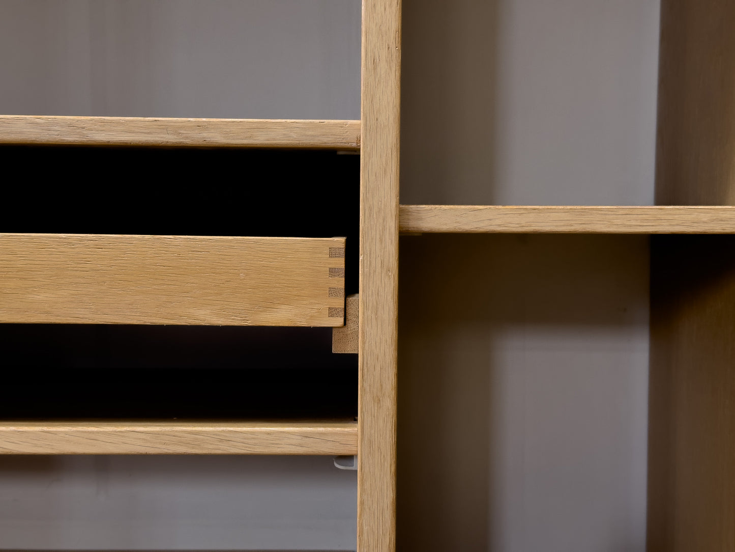 Bookcase with drawers