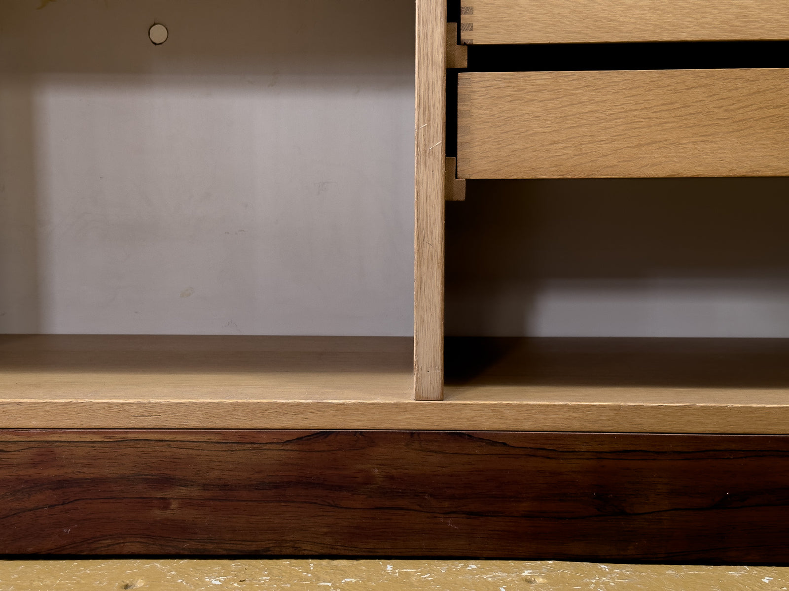 Bookcase with drawers