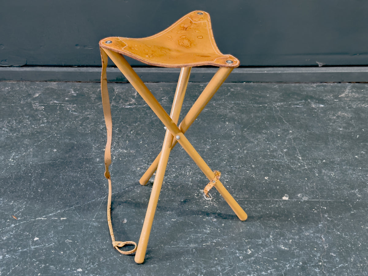 Tan Folding Stool